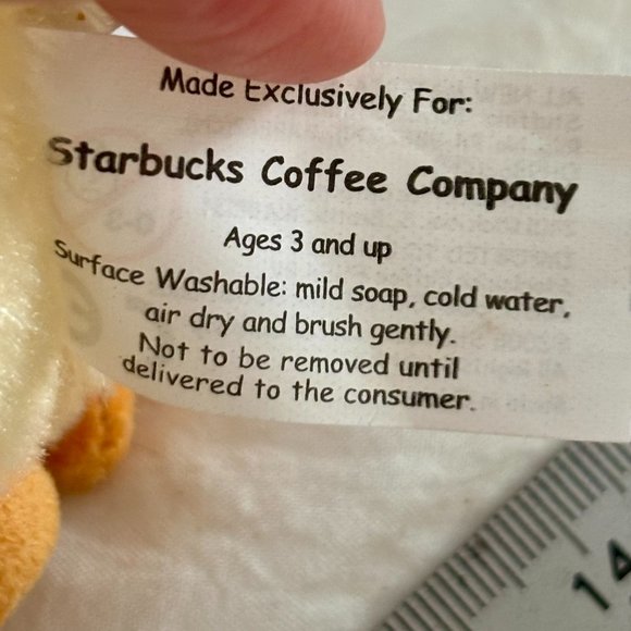 2006 Starbucks Yellow Chick in Blue Plastic Mug w/ Bunny & Easter Motif. - Picture 4 of 11